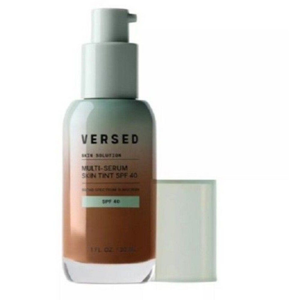 Versed Skin Solution Multi Serum Tinted Foundation SPF 40 - 12W Deep Warm